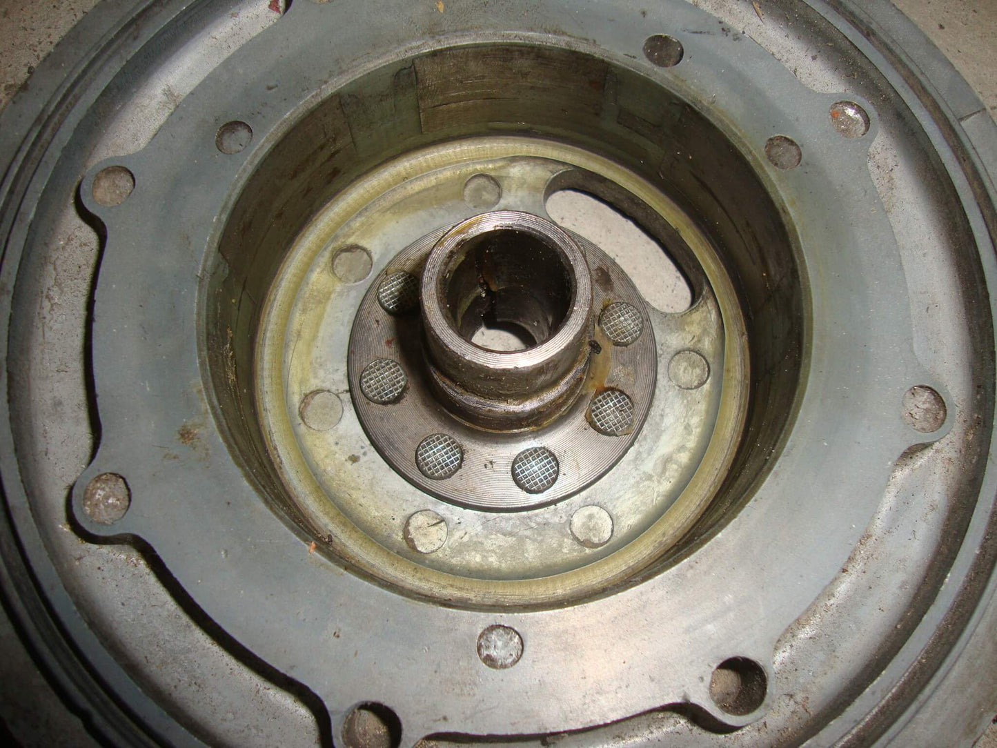 Satorplate and flywheel, DUCATI, contact points, Vespa P 125 - 150 X / S