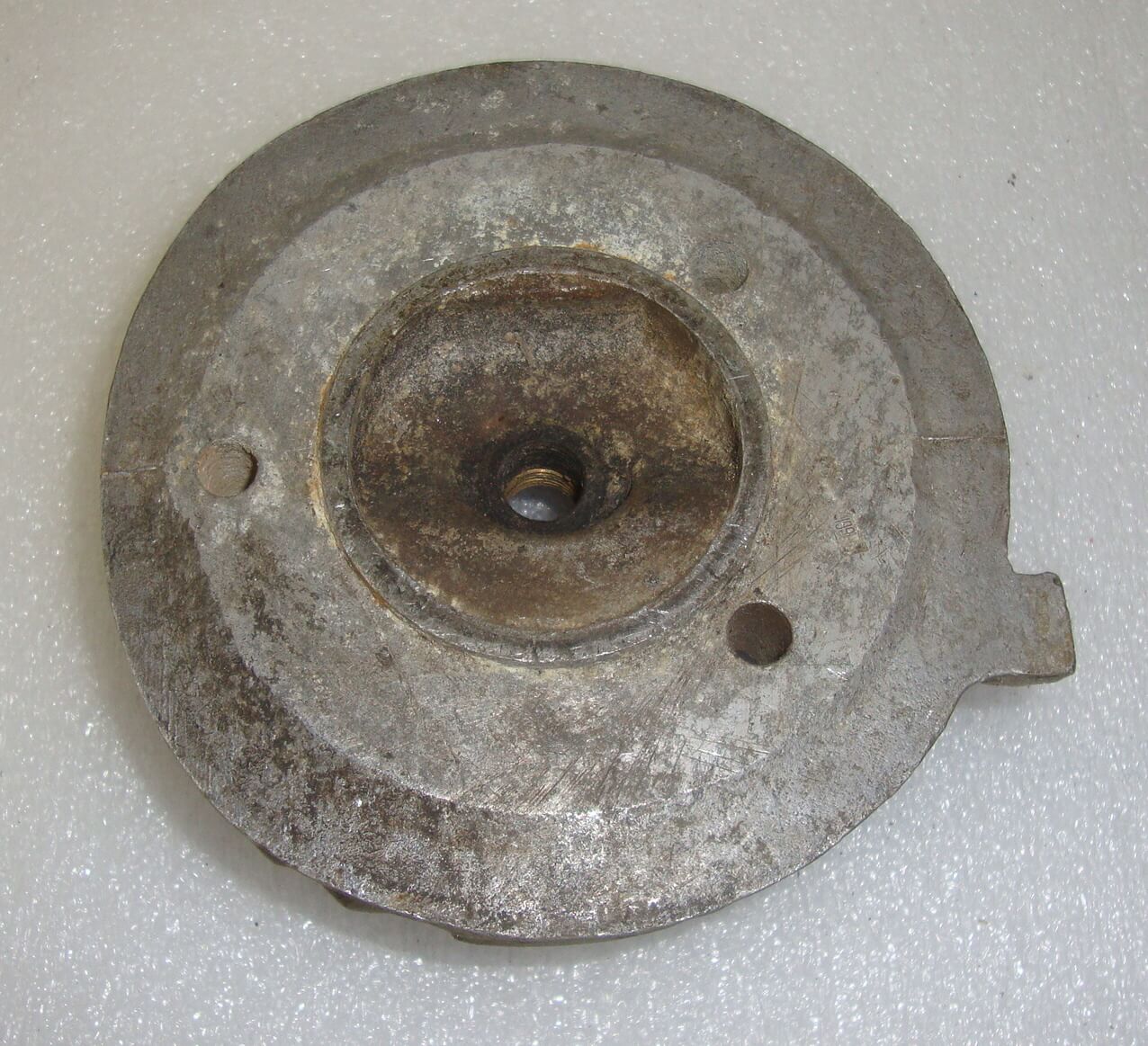 Cylinder head, Hoffmann Vespa 125, Andere Brennraumgeometrie