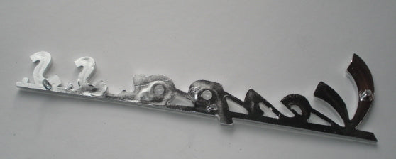 Name plate "Vespa S.S."