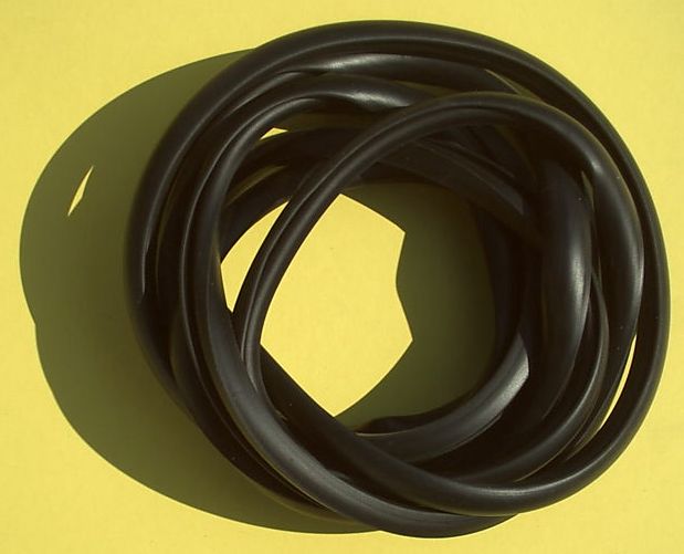 Backengummi, schwarz, Vespa 98 / 125 /150