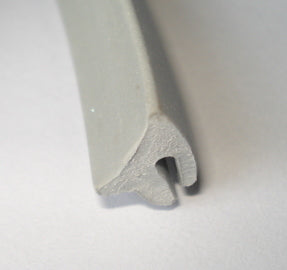 Rubber profil strip for cowl, grey, ROLLERLADEN CLASSIC LINE, Vespa 125 /150 / 160 / 180 / 200