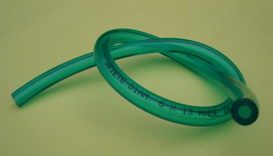 Fuel pipe, ARIETE, 6 x 13, 60 cm, green
