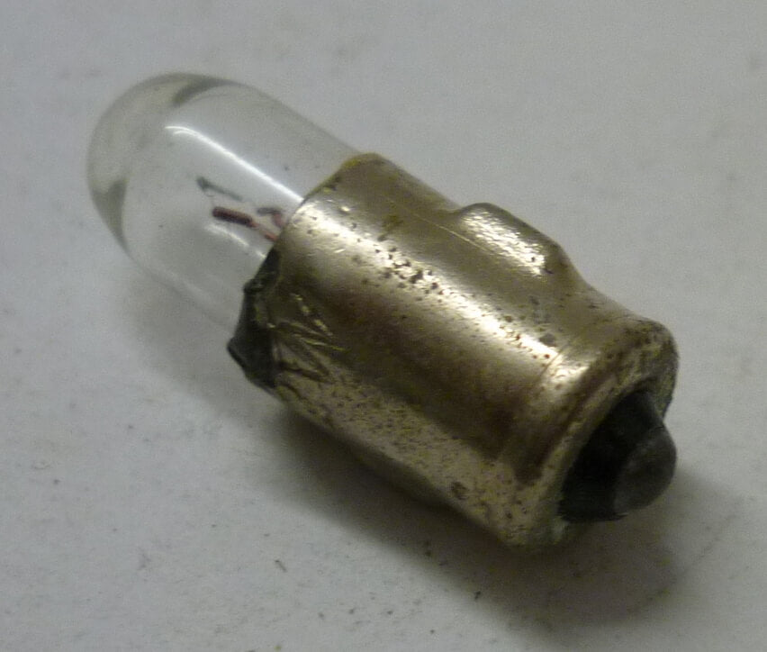 Kugelbirne, 6V 1,2W, Sockel BA7s