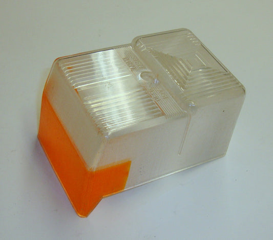 Blinker- / Begrenzungslichtglas, SIEM, links + rechts vorne, Pritsche, Ape 50 TL1T > TL4T, NOS