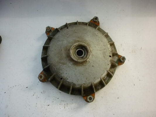 Front brake drum, Vespa 150, cone and key