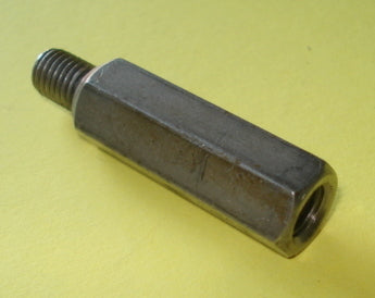 Distance nut for rear shock absorber, Vespa VNC / VNL / VBC / VLB, M9 lenght  42 mm
