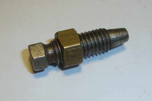 Srew and nut for kickstart lever bush, NOS