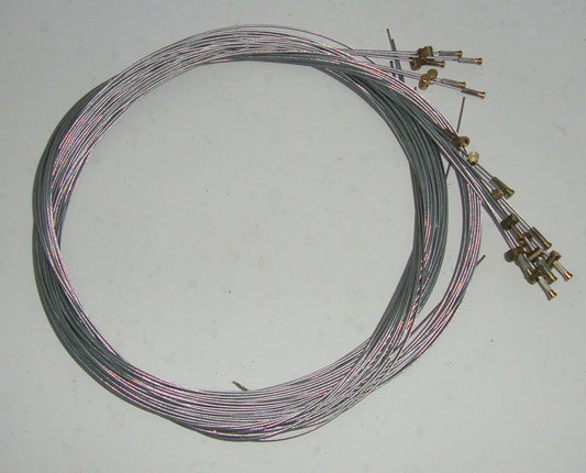 Throttle control transmission cable, terminal 2,8 x 3 mm, Ape MP