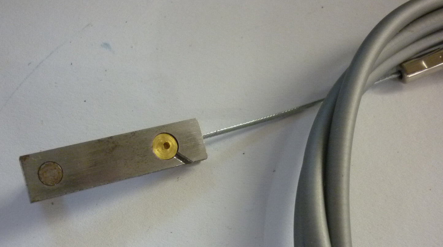 Seilzugsatz, Rohrlenker, Gestängeschaltung, PTFE, grau, ENDERLE SOLUTIONS, Vespa 125 1949 > 1950