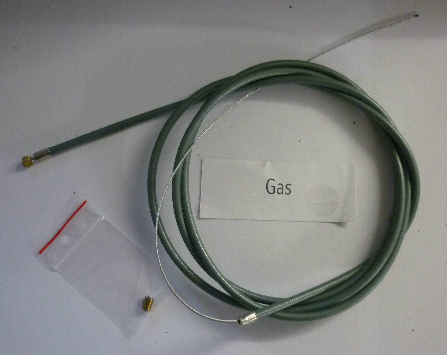 Seilzugsatz, Rohrlenker, Gestängeschaltung, grün, ENDERLE SOLUTIONS, Vespa 125 1949 > 1950