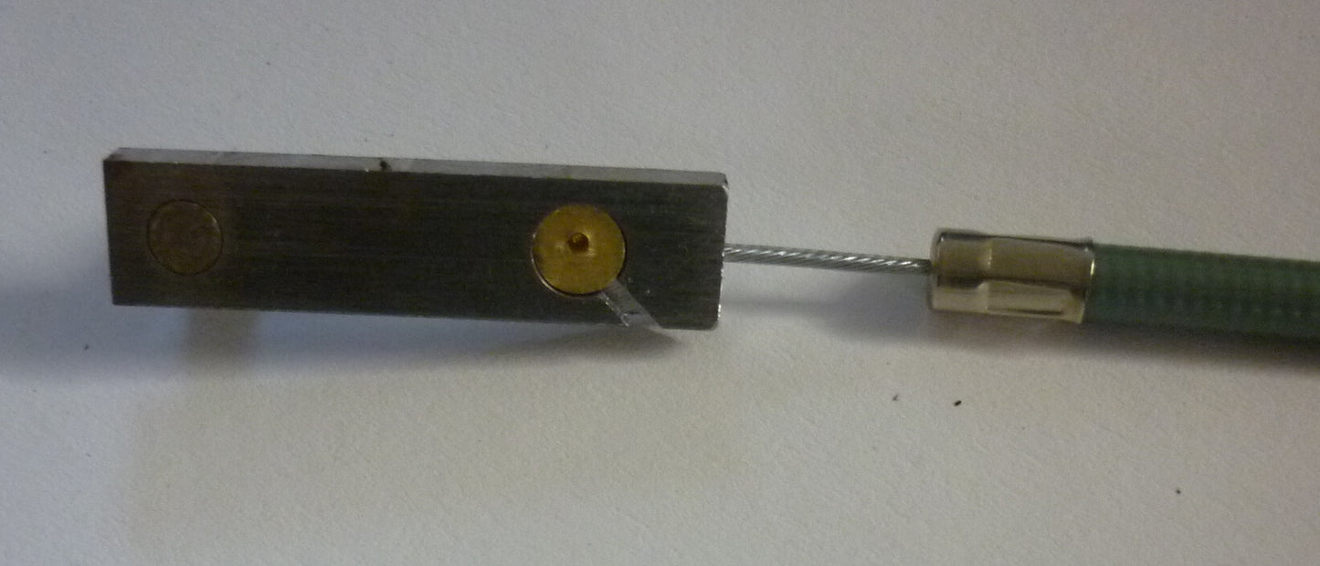 Seilzugsatz, Rohrlenker, Gestängeschaltung, grün, ENDERLE SOLUTIONS, Vespa 125 1949 > 1950