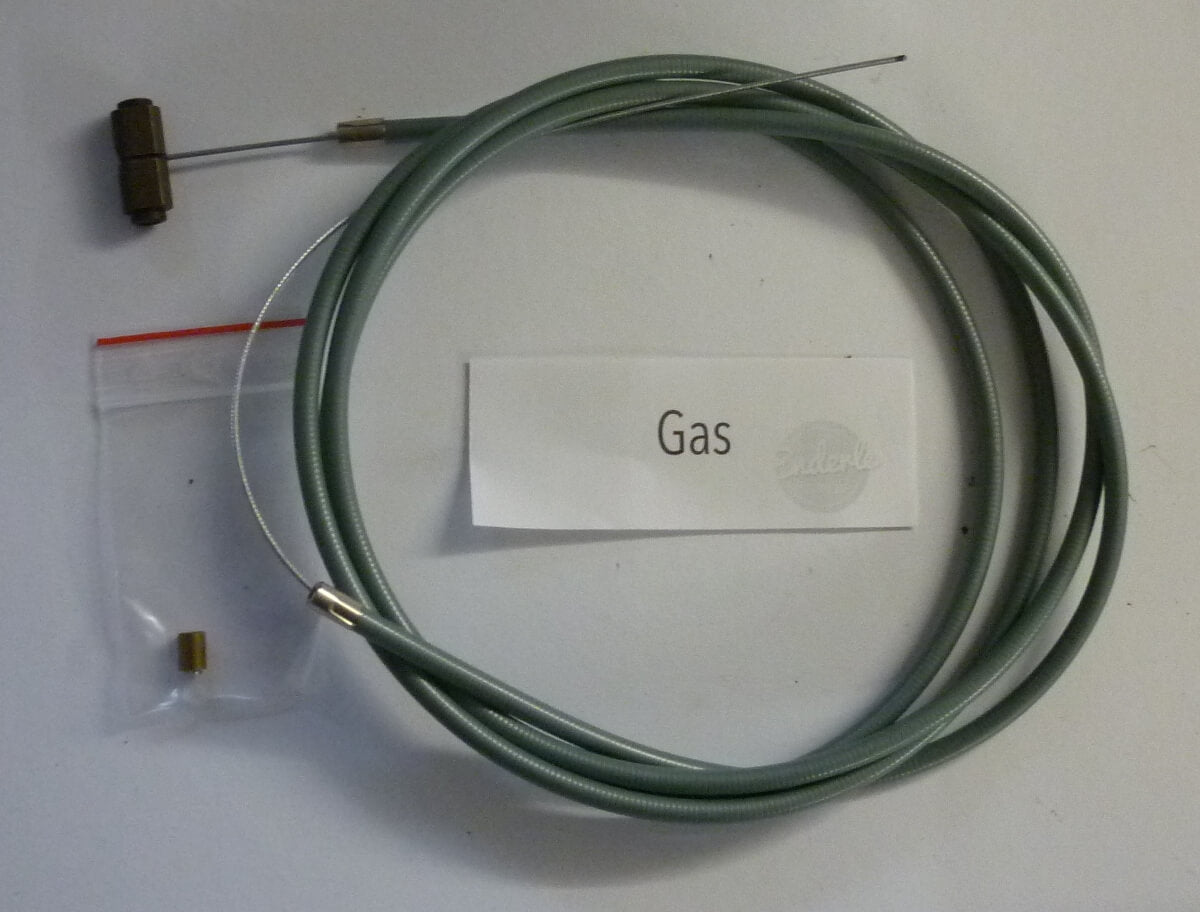 Seilzugsatz, Rohrlenker, grün, ENDERLE SOLUTIONS, Vespa 125 / 150 1952 > 1954