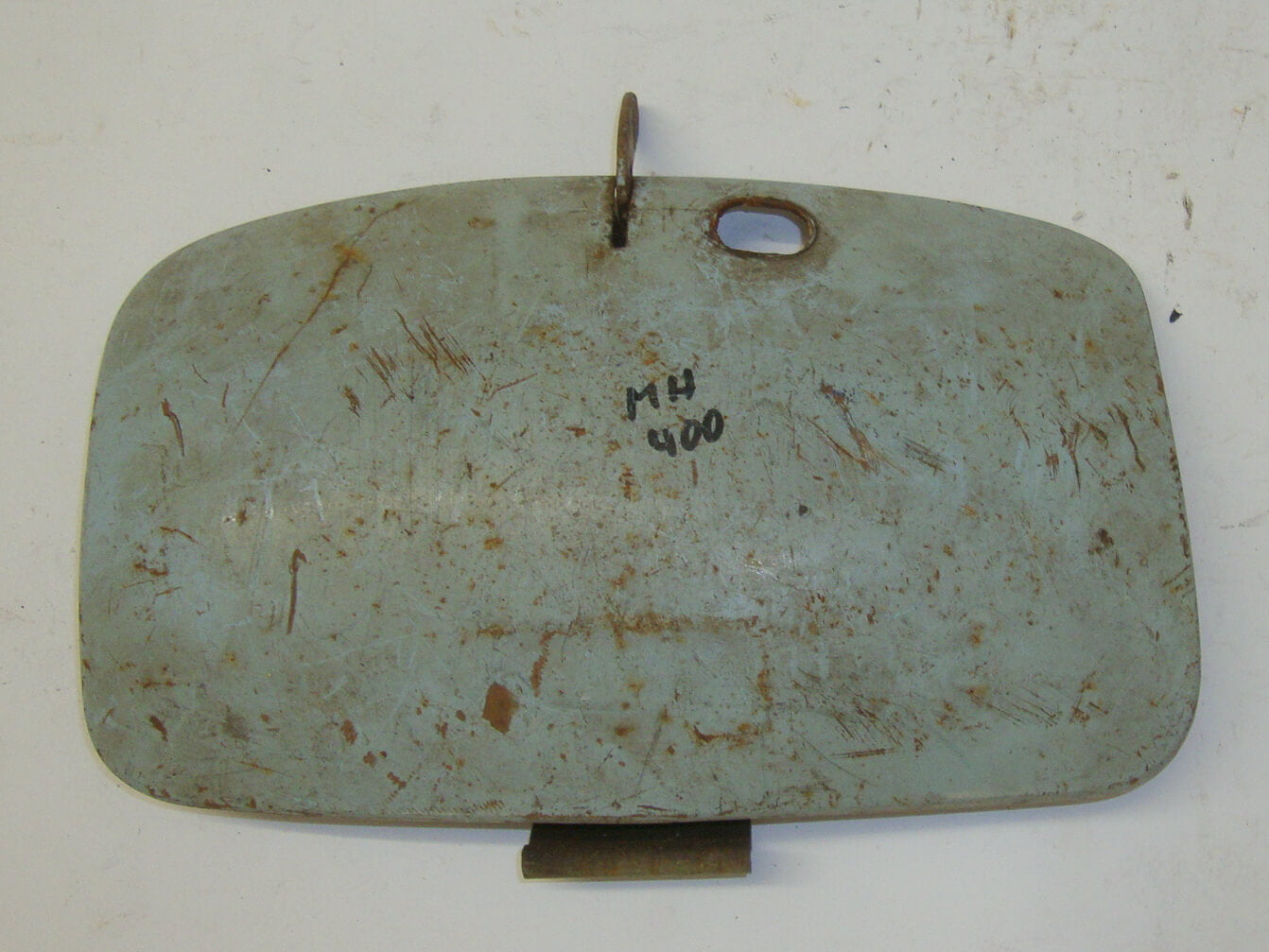 Flap spare wheel side panel, light blue, 125 VNA - VNB