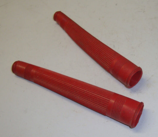 Lever protection set, red, Vespa, NOS