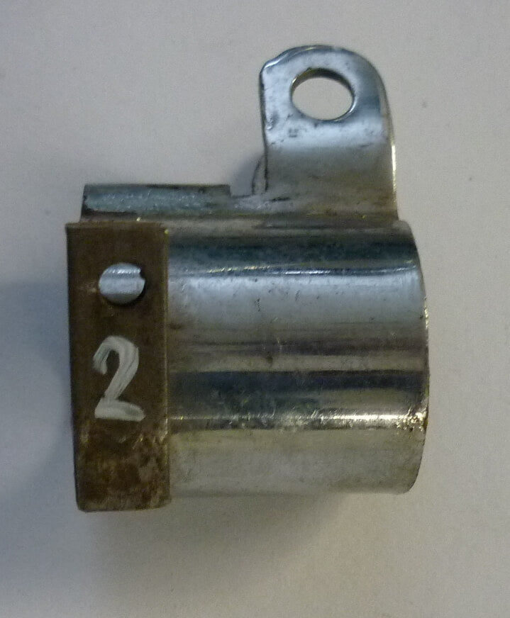 Sleeve with mount for light switch  throttle shift sleeve, Vespa 125 V1T > V33T - VU / Ape 150 A1T  > A15T, used