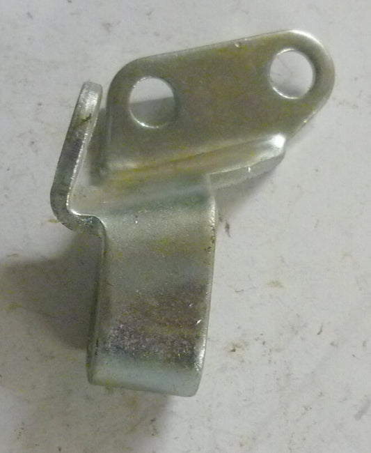 Halteplatte, Seilzüge am Motor, Stellschraube oben, verzinkt, Vespa 50 / 90 / 100 / 125, Gebraucht