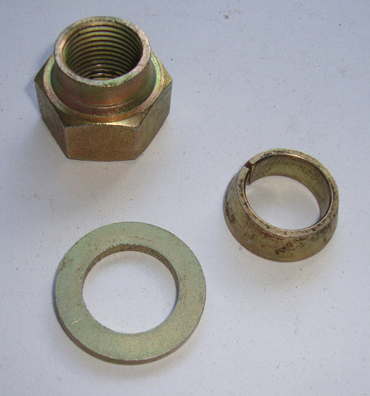 Mutter - Scheibe - Konusring, Hinterachse, Ape MP / AF, NOS