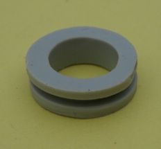 Kabeldurchgang, 11 mm , grau
