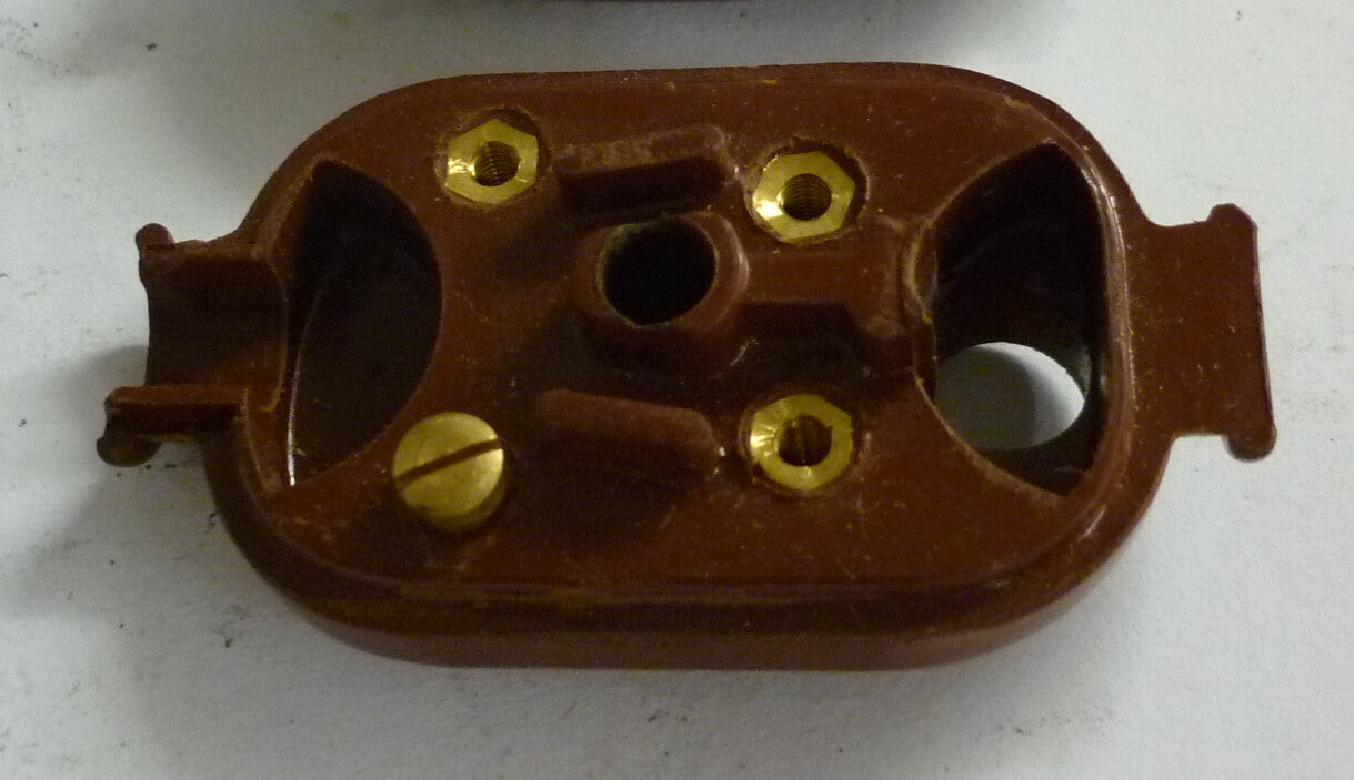 L.T. Socket cover, Vespa 125 VNA / VNB, brown