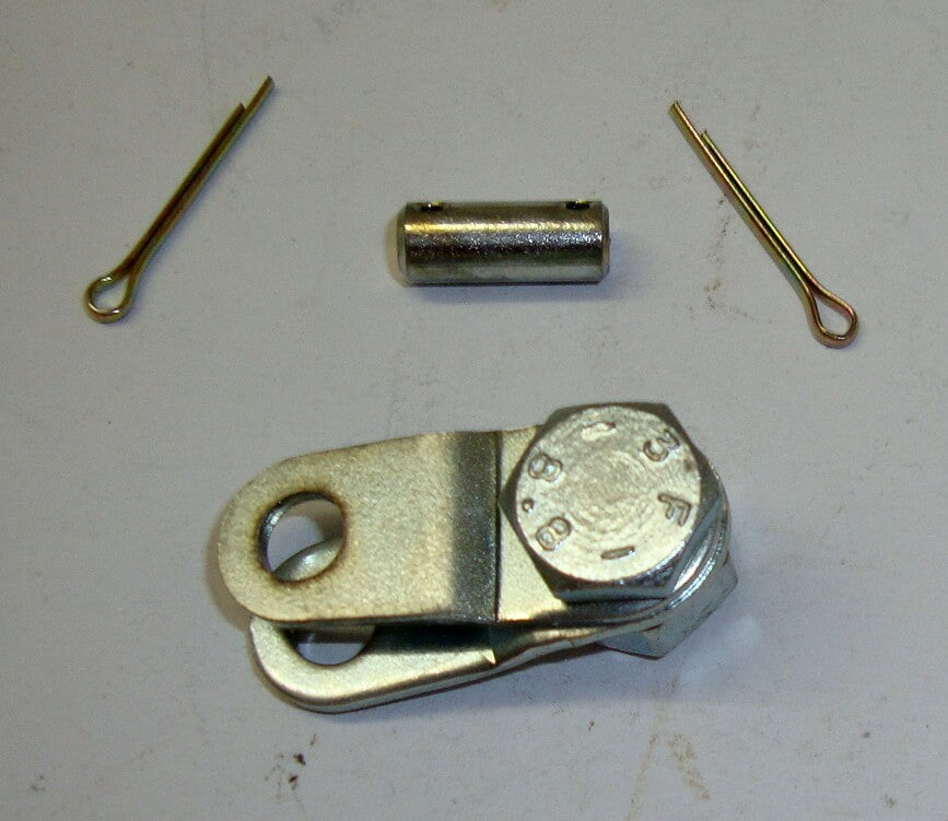 Clamp kit and plates, front brake and rear brake pedal