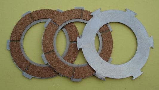 Clutch plate kit, PIAGGIO, Vespa 80 / 125 / 150 1957 >