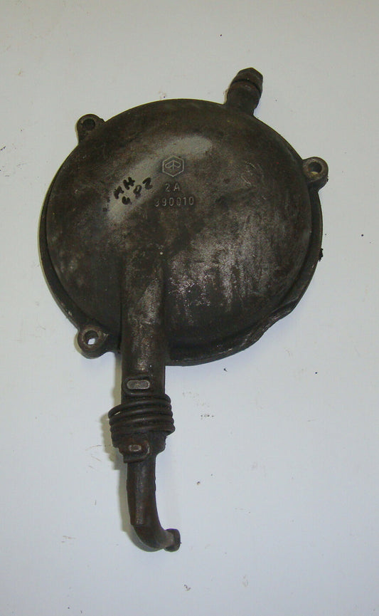 Clutch cover, curved lever, hexagon logo, , PX 125 / 150 / 200