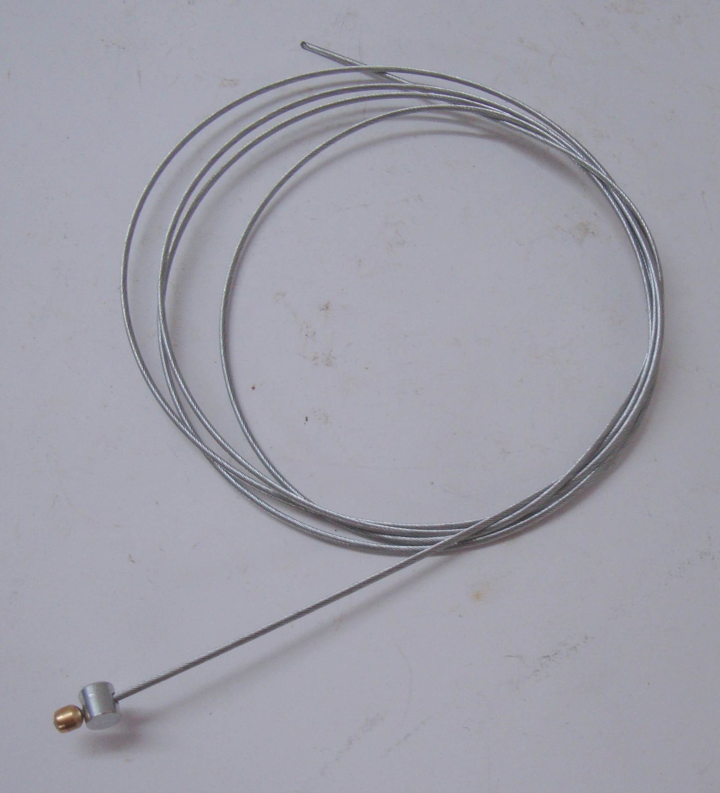 Clutch control transmission cable, long, rotatably nipple