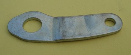 Left hand plate rear brake pedal