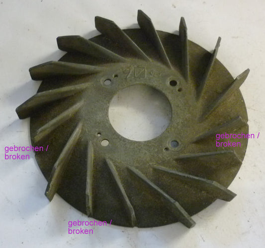 Flywheel fan, Vespa GS 150 / Ape AC