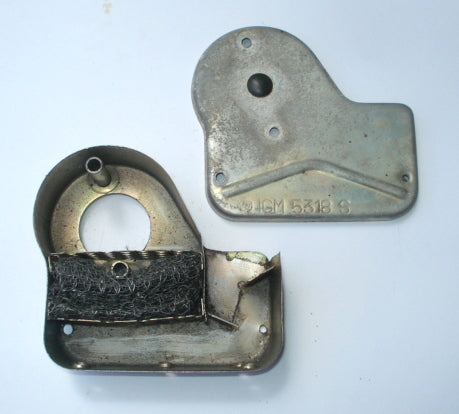 Filtro aria, IGM 5318 S, metallo, per SHBC 19.19, Vespa 50 S - SR / 100 / 125 PV / ET3