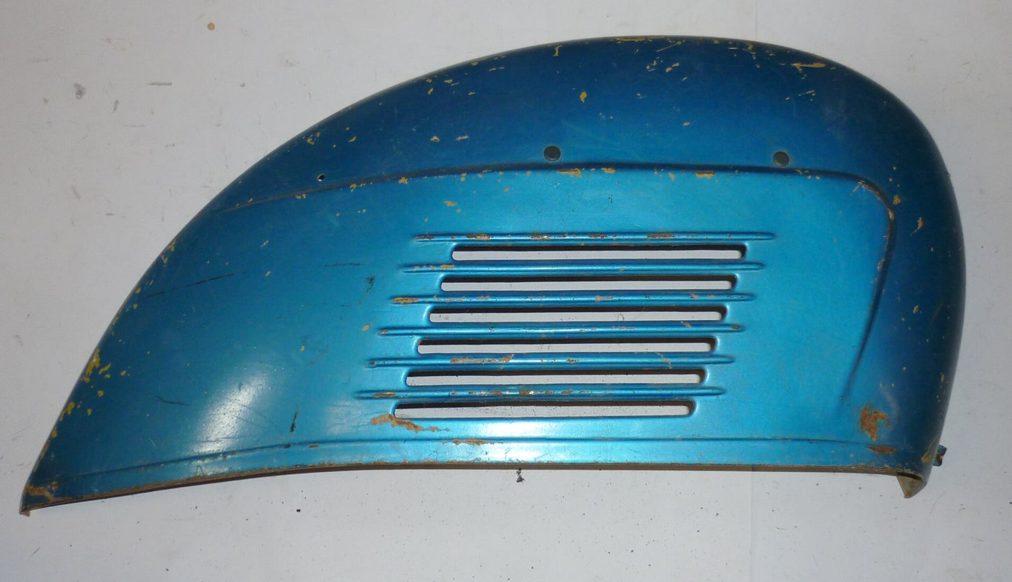 Seitenhaube, Motorseite, blau met., Vespa 125 GT/GTR - 150 Sprint, Gebraucht