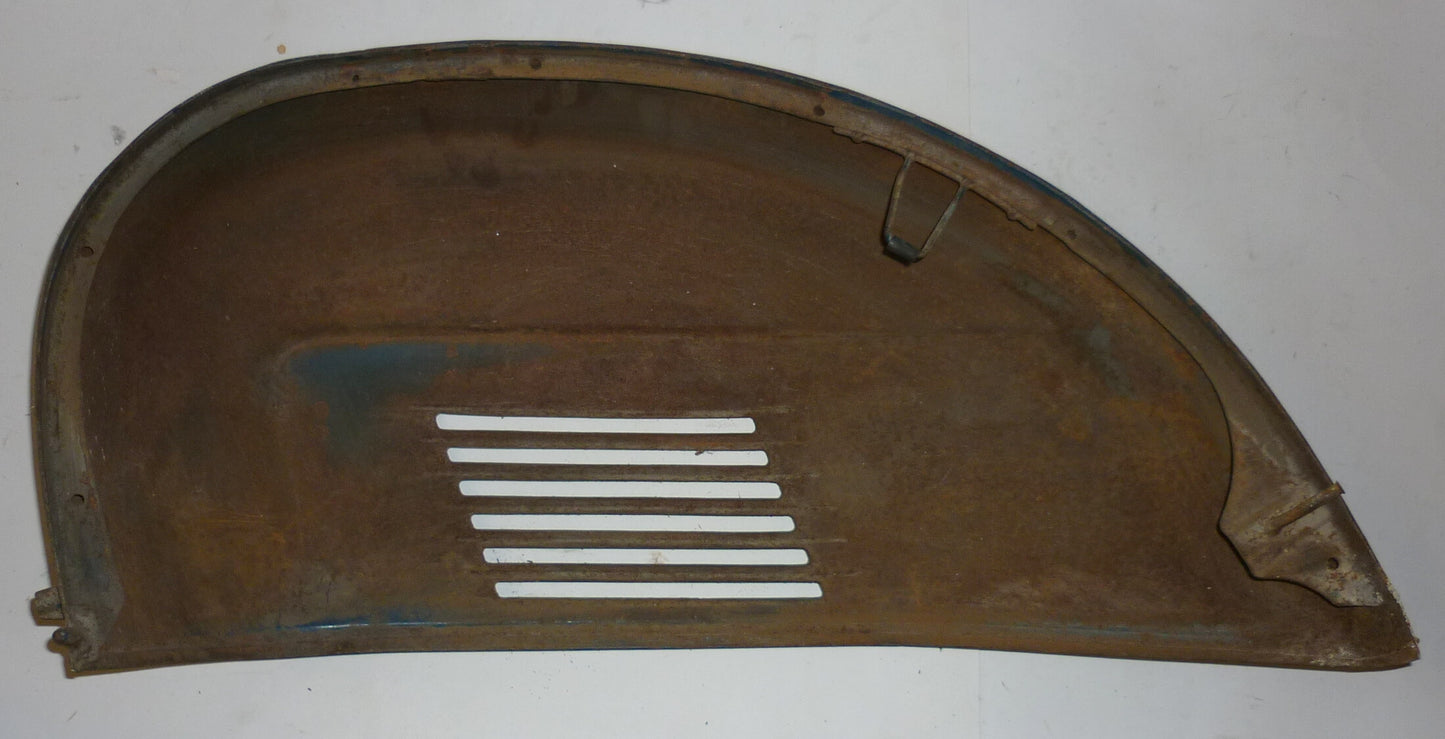 Seitenhaube, Motorseite, dunkelblau, Vespa 125 t.s. - 150 Sprint Veloce, Gebraucht