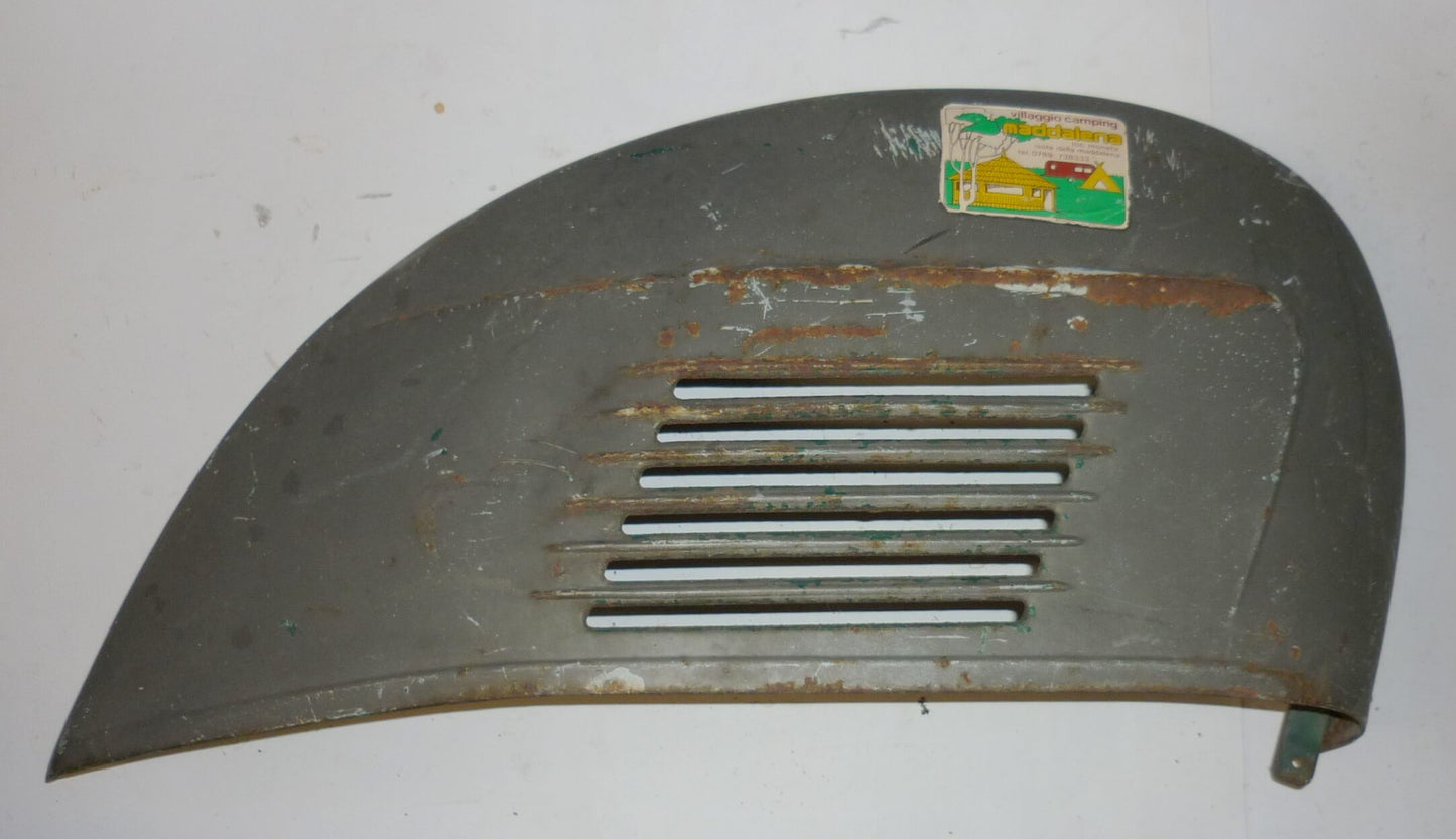 Seitenhaube, Motorseite, grau - Ascot Grün, Vespa 125 t.s. - 150 Sprint Veloce, Gebraucht