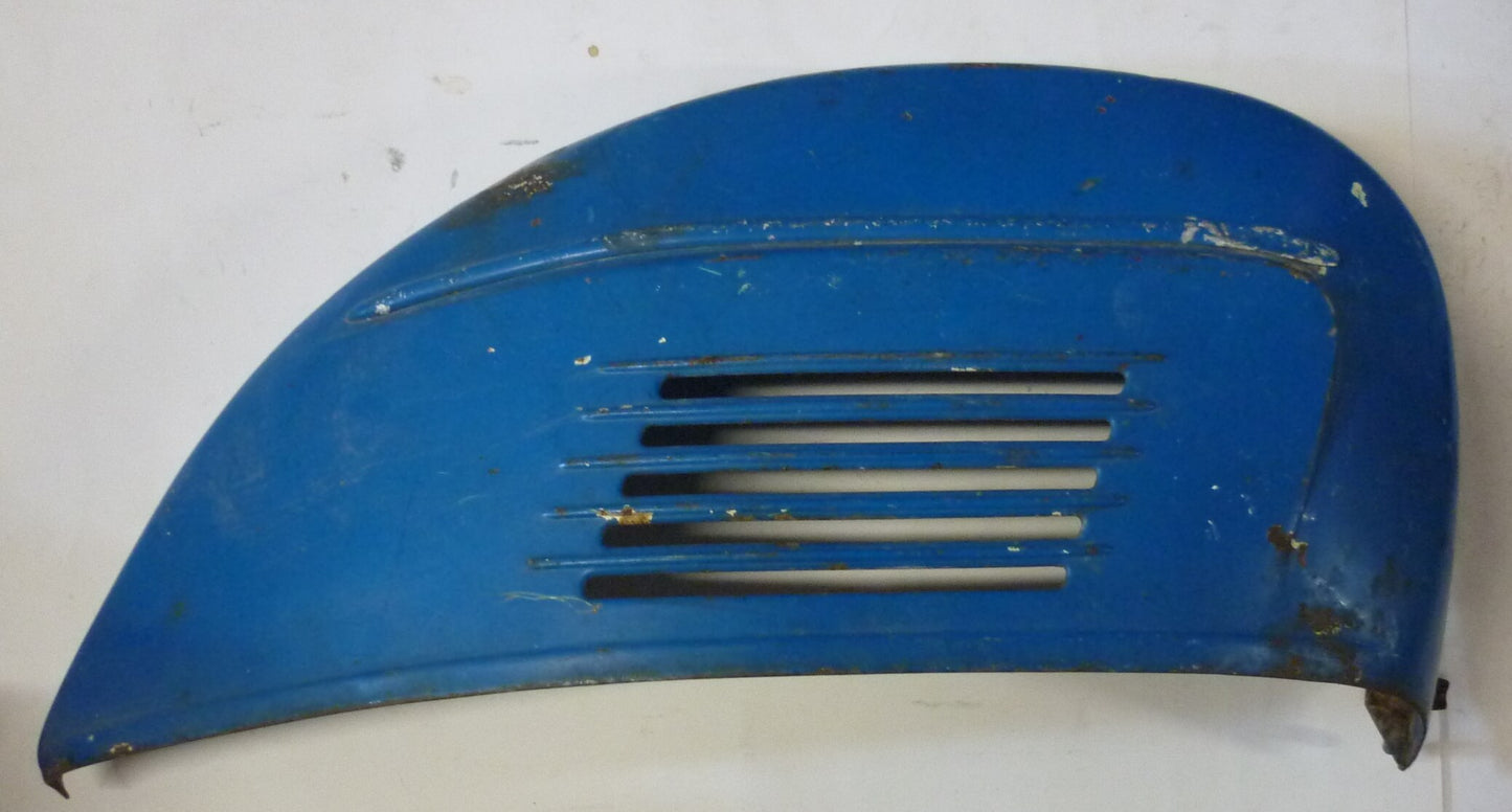 Seitenhaube, Motorseite, blau, Vespa 125 / 150 Super, Gebraucht