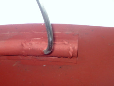 Seitenhaube, Motorseite, Vespa 125 / 150, 1953 > 1957, Gebraucht