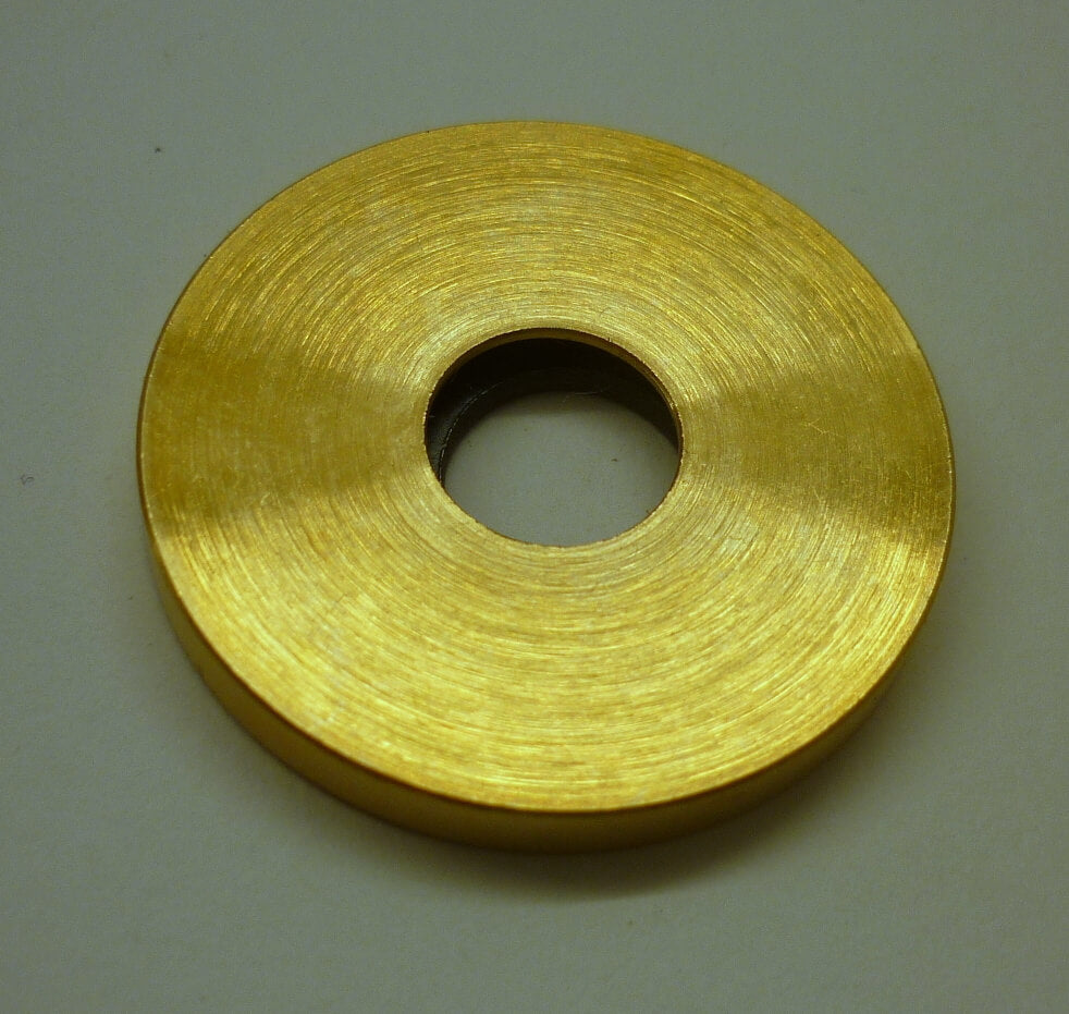 Staubschutzscheibe für Schwingenlager, Messing, 12 mm