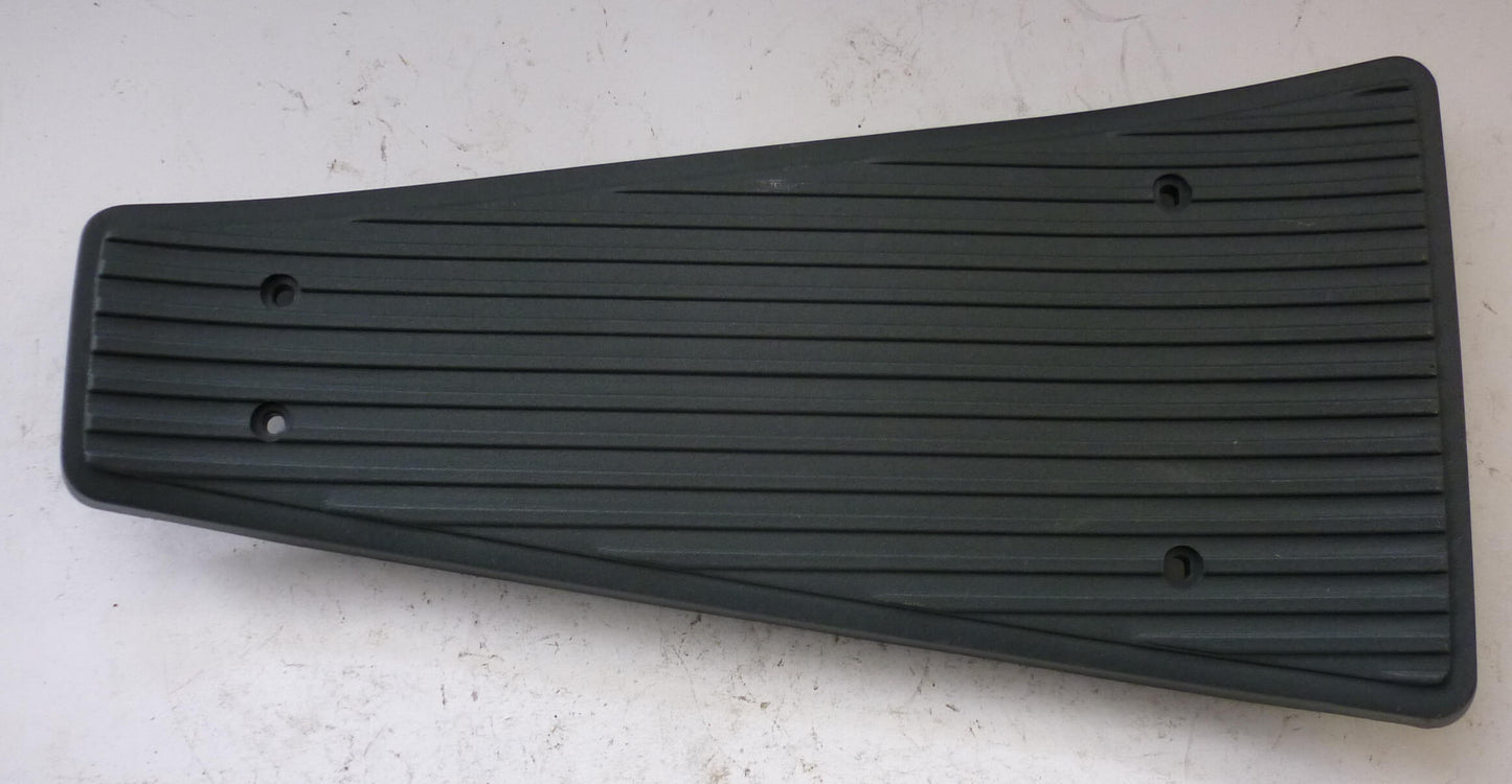 Center piece floor board, plastic, dark grey, Vespa P / PX 80 / 100 / 125 / 150 / 200 E / X