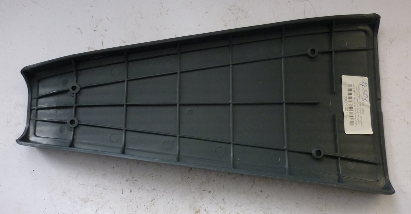 Center piece floor board, plastic, dark grey, Vespa P / PX 80 / 100 / 125 / 150 / 200 E / X