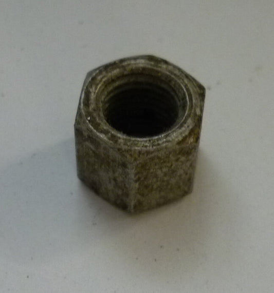 Nut, for rear shock absorber, Vespa 50 - 90 - 125 - 150 - 160 - 180 - 200, M8x1, high 9,5 mm