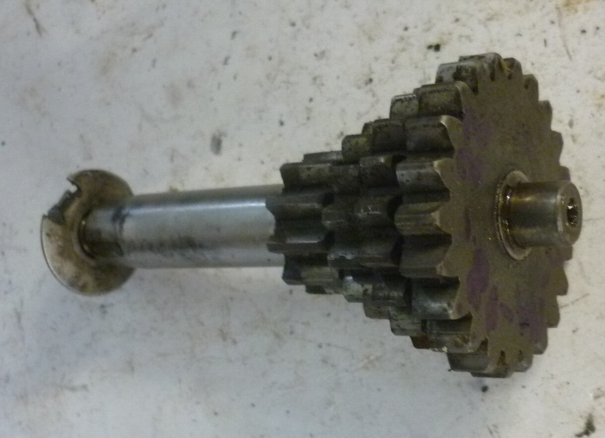 Gear cluster, Vespa 50 / 90 / 100 / PK , 10-14-18-22 teeth