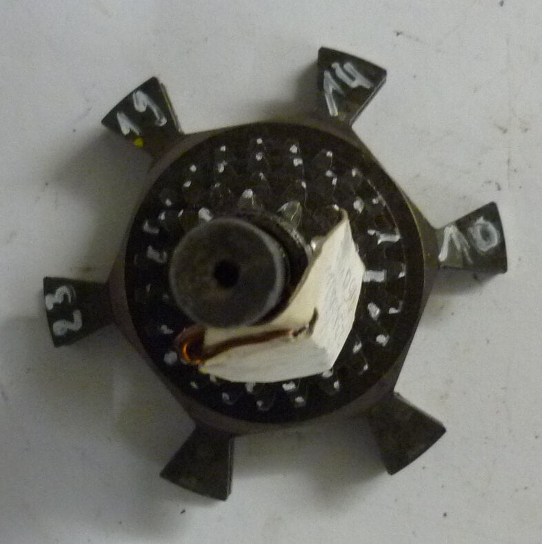 Nebenwelle, Zahnradsatz, 10 - 14 - 19 - 23, Vespa PX 80 / 100, Gebraucht