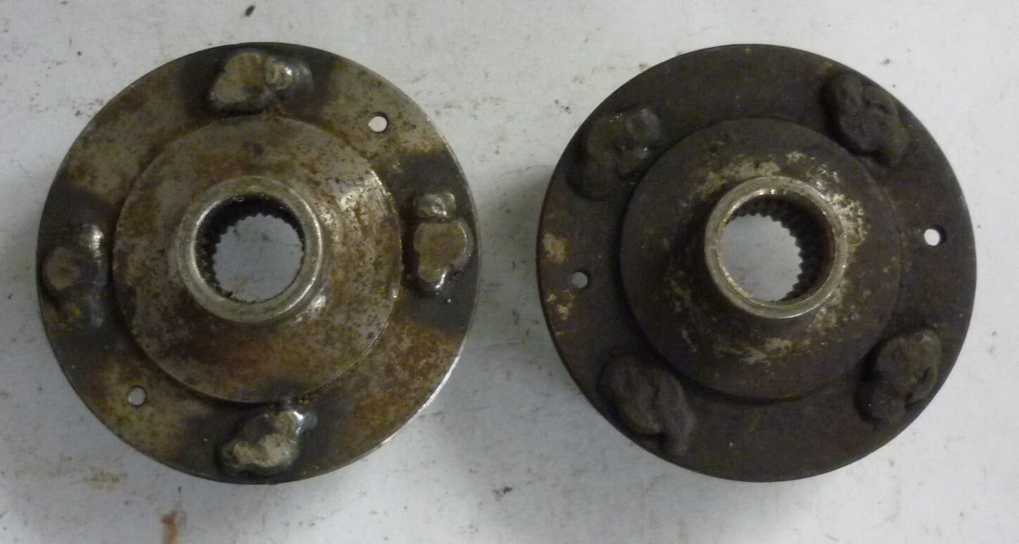 Radflansch, grobverzahnt, Radbolzen M10, Vespa 125 / 150