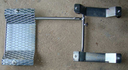Parking trolley with rear wheel platform, Vespa  50 / 80 / 90 / 100 / 125 / 150 / 160 / 180 / 200