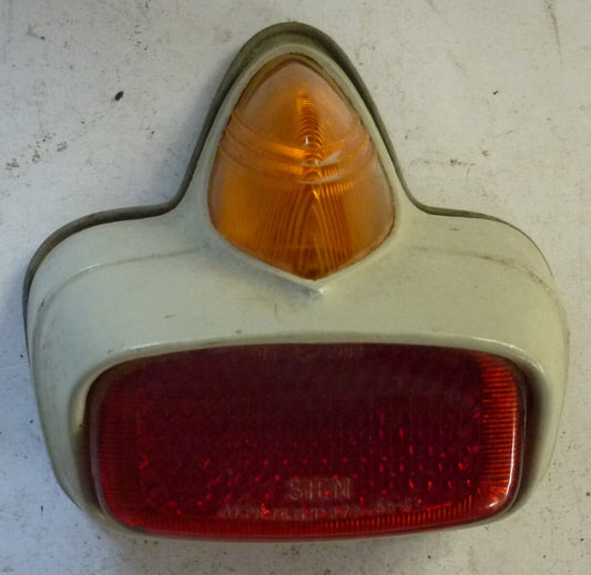Glass for taillight, orange, Vespa 125/150