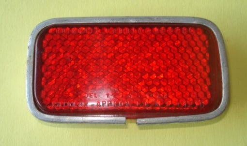 Taillightglass with aluminium rim, Vespa 125 54>58, CATALUX