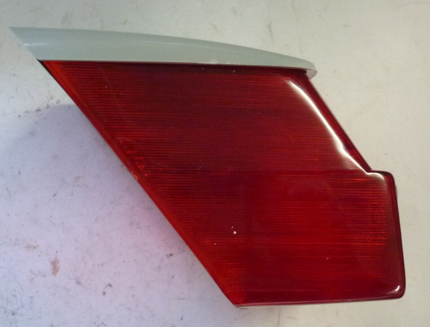 Taillight glass, BOSATTA, Vespa, 50 Special / GTR / TS / Sprint / 180 - 200 Rally, grey