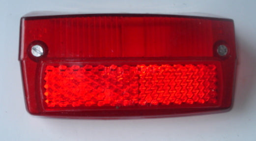 Taillight glass, SIEM, Vespa 50 Elestart, NOS