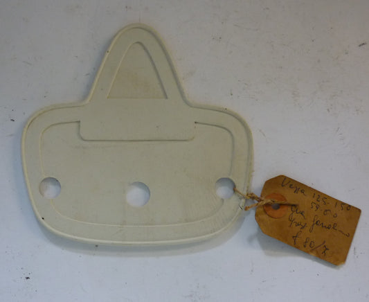 Taillight packing, white, Vespa 125 / 150 1958 > 1960, NOS