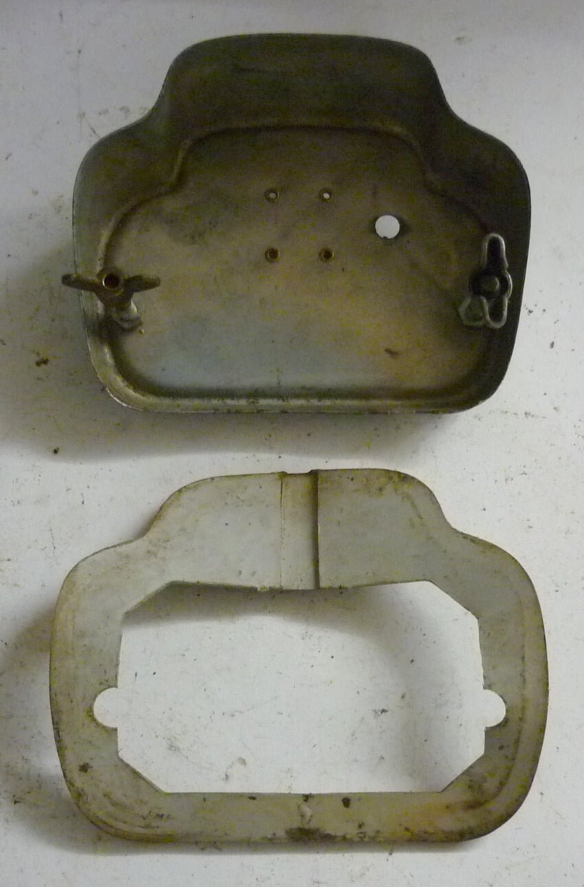 Rücklichtgehäuse, Rücklichtunterlage, DEL GROSSO Torino