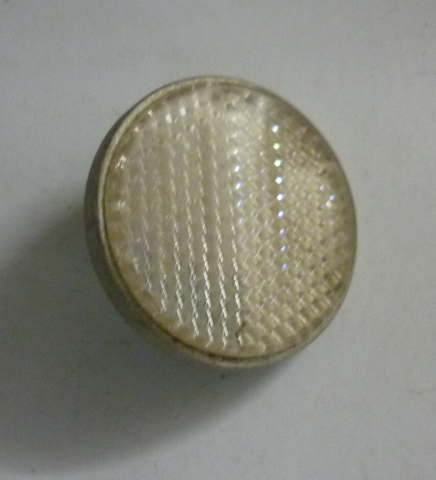 Reflector, cat eye, round, white, 60 mm, Filli PAGANI - MILANO, NOS